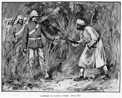 Capture de Tantia Topee, 19e siècle - Unbekannt
