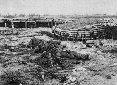 Position russe capturée, Melkov, Pologne, Première Guerre mondiale, 20 juillet 1915 - Unbekannt
