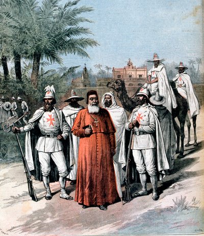 Cardinal Lavigerie, fondateur de la Société anti-esclavagiste, 1891 - Unbekannt