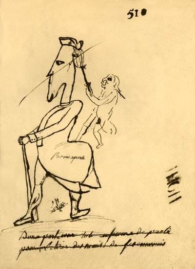 Caricature de Napoléon, 1779, 1921 - Unbekannt