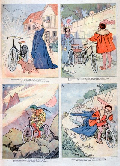 Caricatures de la légende de Faust, 1894 - Unbekannt