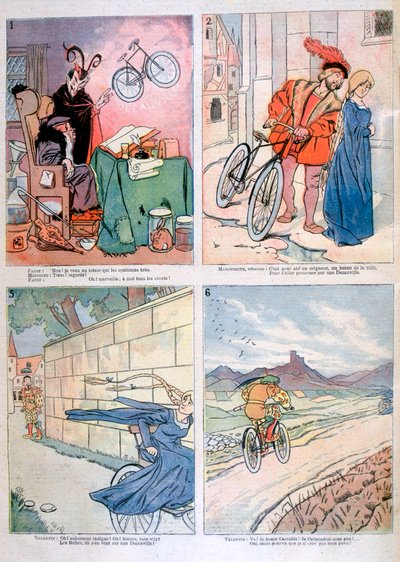 Caricatures de la légende de Faust, 1894 - Unbekannt