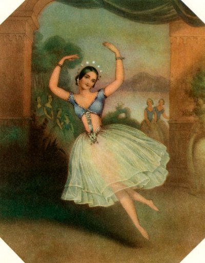 Carlotta Grisi dans La Péri - Unbekannt