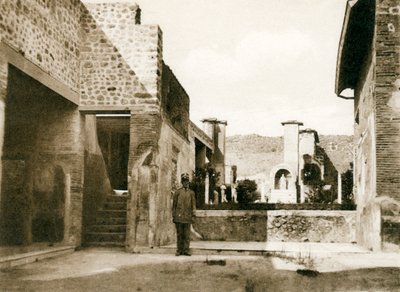 Casa di Marco Lucrezio Fronto, Pompéi, Italie, c1900s - Unbekannt