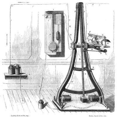 Pantelegraphe de Caselli de 1865, vers 1870 - Unbekannt