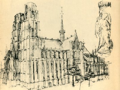Cathédrale et Saint Michel, vers 1460 - Unbekannt