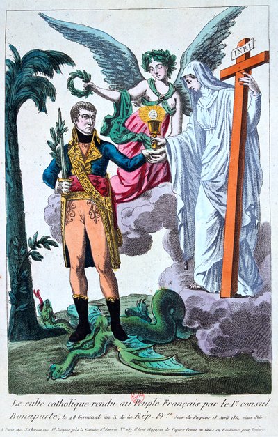 Le culte catholique rendu au peuple français par le 1er Consul Bonaparte, XIXe siècle - Unbekannt