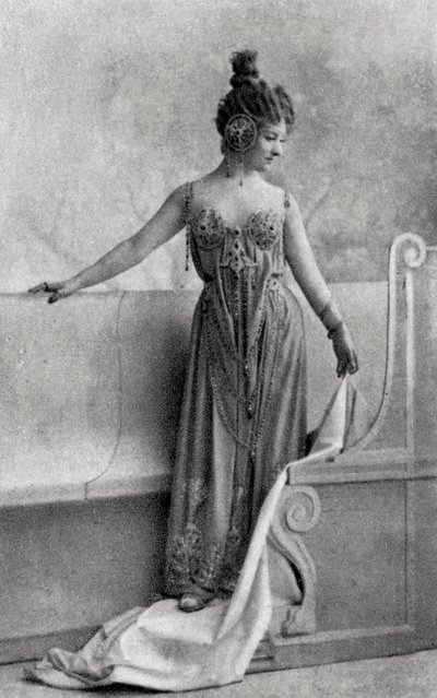 Cécile Sorel, actrice française, 1893 - Unbekannt
