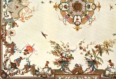 Plafond dans la Grande Singerie, Château de Chantilly, France, 1928 - Unbekannt