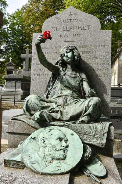 Cimetière de Montmartre/Tombe de Gustave Guillaumet/Avenue Rachel/PARIS XVIII/Seine/Ile de France/France - Unbekannt
