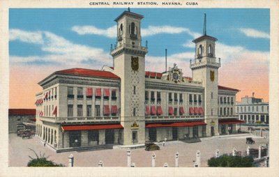 Gare centrale, La Havane, Cuba, vers 1910 - Unbekannt