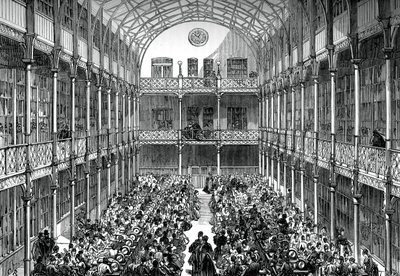 Hall central du Dépôt de vêtements de l