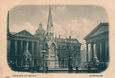 Chamberlain Square, Birmingham, vers 1905 - Unbekannt