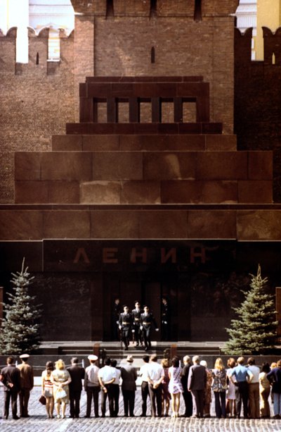 Changement de la garde au mausolée de Lénine, Place Rouge, Moscou, 1980 - Unbekannt