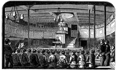 Chapelle à bord du ponton-prison Warrior à Woolwich, Londres, 1848 - Unbekannt
