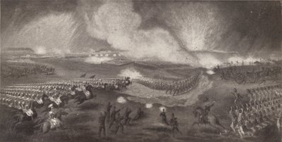 Charge des troupes britanniques sur la route de Windlesham, 24 avril 1854 - Unbekannt