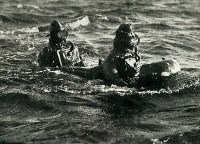 Torpille humaine Chariot, Seconde Guerre mondiale, 1945 - Unbekannt