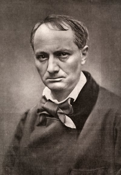 Charles Baudelaire, poète, critique et traducteur français influent, milieu du 19ème siècle - Unbekannt