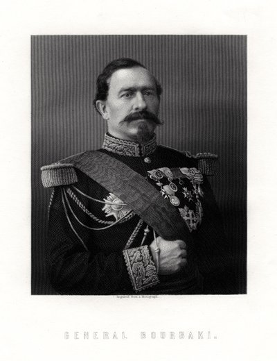Charles Denis Sauter Bourbaki, général français, 19ème siècle - Unbekannt