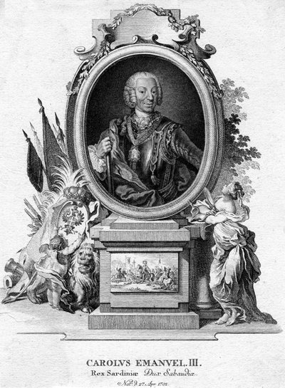 Charles Emmanuel III de Sardaigne, duc de Savoie et roi de Sardaigne, 1701-1773 - Unbekannt