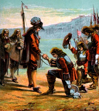 Charles II et le général Monck, vers 1660, vers 1850 - Unbekannt