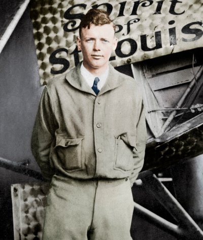 Charles Lindbergh, aviateur recordman, 1927 - Unbekannt