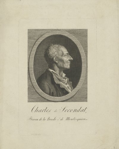 Charles de Secondat, Baron de Montesquieu, c. 1795 - Unbekannt