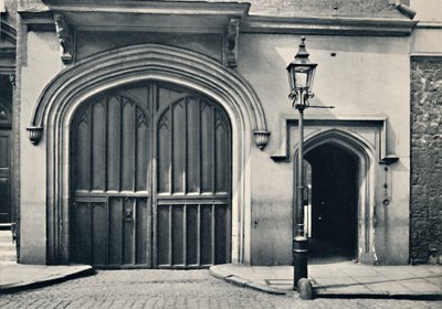 Chartreuse. Extérieur de la porte d
