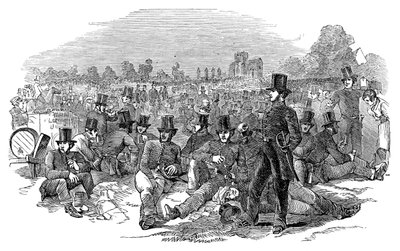 Agitation chartiste, la force de police sur Bonners Fields, 1848, 1900 - Unbekannt
