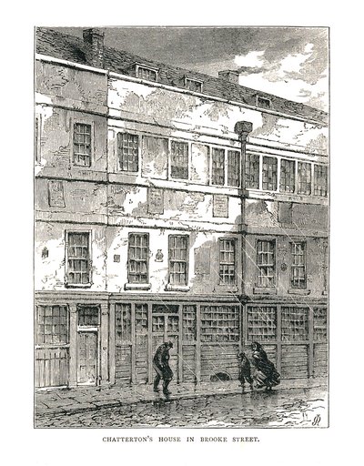 Maison de Chatterton à Brooke Street, 1878 - Unbekannt