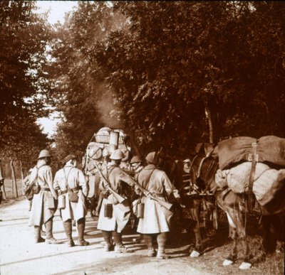 Chavonne, France, vers 1914-1918 - Unbekannt