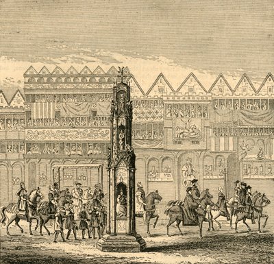 Cheapside Cross, tel qu