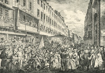 Cheapside le jour du Lord Maire, 1761, 1925 - Unbekannt