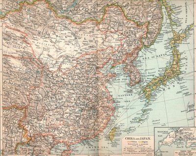 Chine et Japon, vers 1903, 1904 - Unbekannt