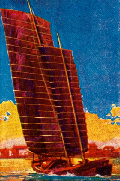 Jonque chinoise, vers 1928 - Unbekannt
