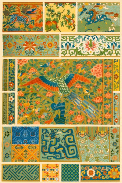 Peinture chinoise, tissage, broderie et cloisonné, 1898 - Unbekannt