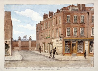 Rue Chiswell avec l