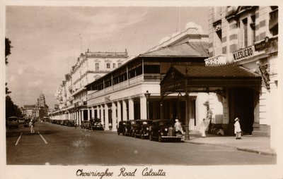 Chowringhee Road, Calcutta, vers 1940 - Unbekannt