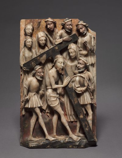 Le Christ portant la croix, panneau d