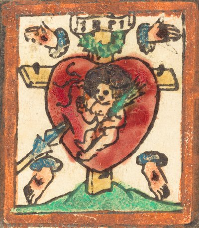Enfant Jésus dans le Sacré-Cœur, vers 1475-1480 - Unbekannt