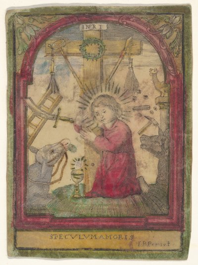 Enfant Jésus avec les instruments de la Passion, vers 1550-1650 - Unbekannt