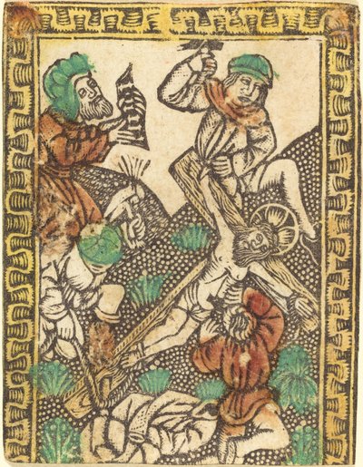 Le Christ cloué sur la croix, vers 1470-1480 - Unbekannt