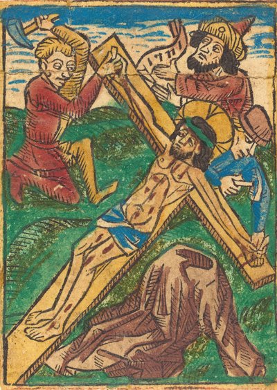 Le Christ cloué sur la croix - Unbekannt