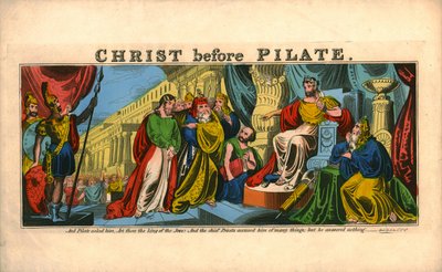 Christ devant Pilate - Unbekannt