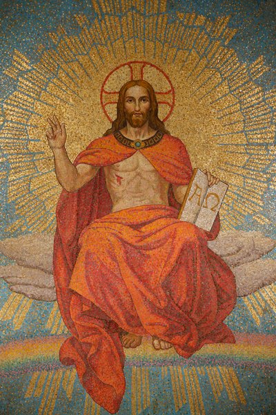Christ en majesté - Église de Saint-Alphonse Liguori, Rome, Italie - Unbekannt