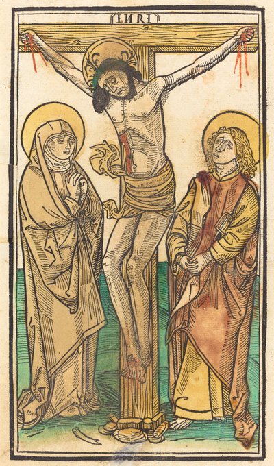 Christ en croix, vers 1485 - Unbekannt