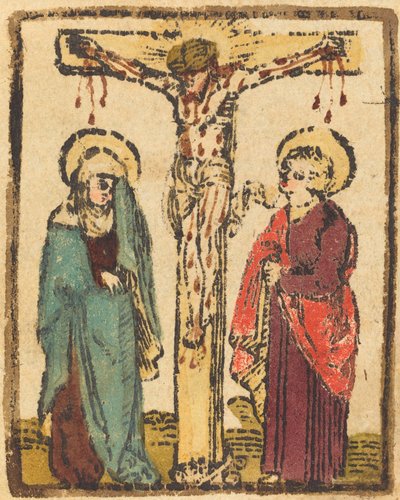 Christ en croix, vers 1490-1500 - Unbekannt