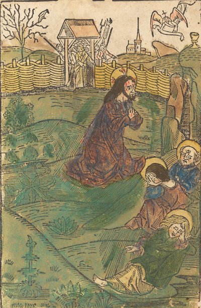 Le Christ au mont des Oliviers, vers 1490 - Unbekannt
