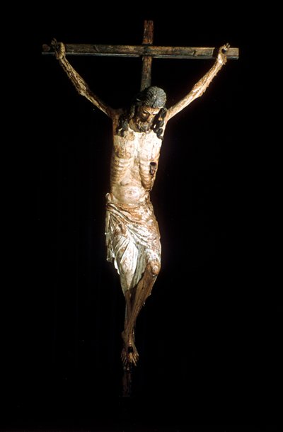 Christ en croix, crucifix, 14ème siècle - Unbekannt