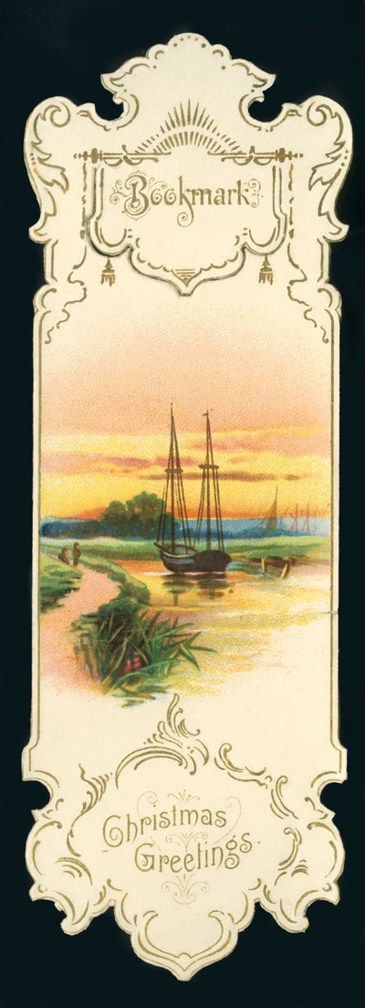 Vœux de Noël - Signet, c1900 - Unbekannt